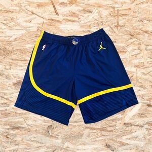 ✔️ New✔️ NIKE NBA Golden State Warriors Team Issue Statement Shorts